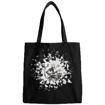 Discover Alien Playing Guitar Bags