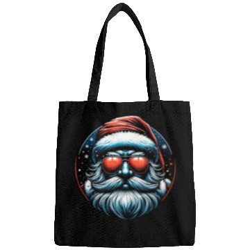 Discover Modern Santa Claus Cyber Punk design Funny Gift Bags