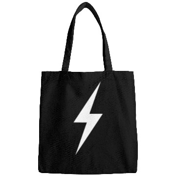 Discover White Lightning bolt Bags