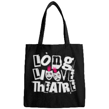 Discover Long Live Theatre Theater Punk Rock Bags