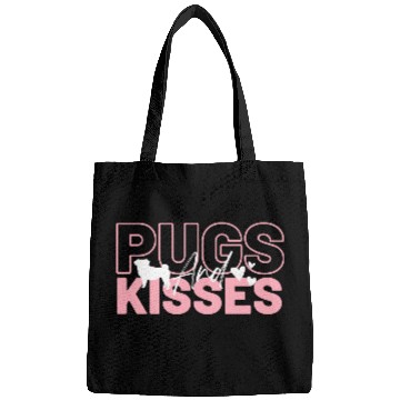 Discover Pugs & Kisses Pink Bags