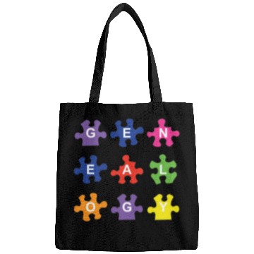 Discover Genealogy Jigsaw Puzzle Pieces Bags