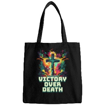 Discover VICTORY OVER DEATH Easter Design Bags