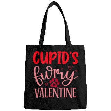 Discover Cupid s furry valentine Bags