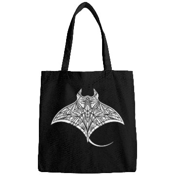 Discover Giant Tribal Manta Ray In Underwater Flight Bags