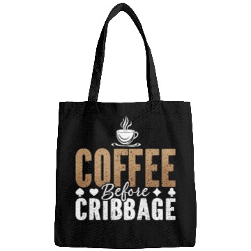 Discover Cribbage Player Coffee Board Game Coffee Lover Bags