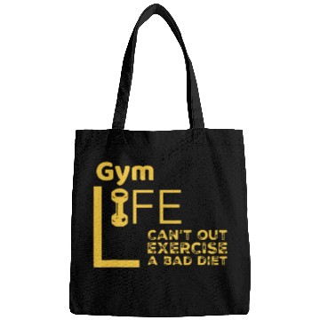 Discover Gym Rat Bad Diet Exercise Bags