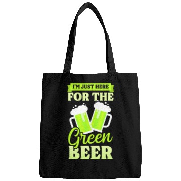 Discover Funny St Patricks Day Here For Green Beer Bags