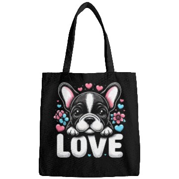 Discover French bulldog puppy Bags