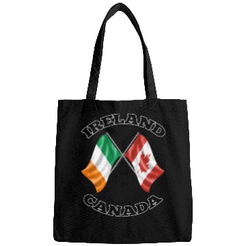 Discover Irish Canadian Ireland and Canada Flags Bags