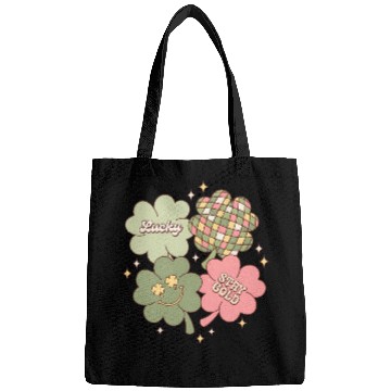 Discover Retro Shamrocks Bags
