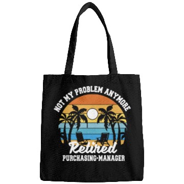 Discover Retirement gift idea Retired Purchasing manager Bags