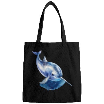 Discover Narwhal Whale Bags