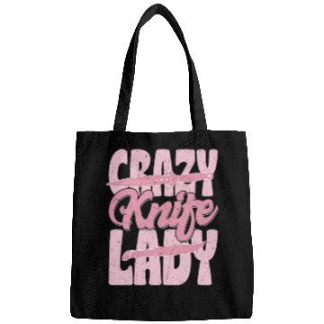 Discover Crazy Knife Lady Hobby Knife Collector Bags