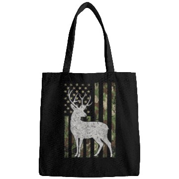 Discover Camo USA Flag Deer Elk Bags