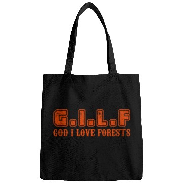Discover God I love forests Bags