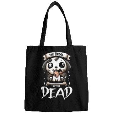 Discover Horror Dog Halloween Spooky Dog Lover Gothic Dog Bags