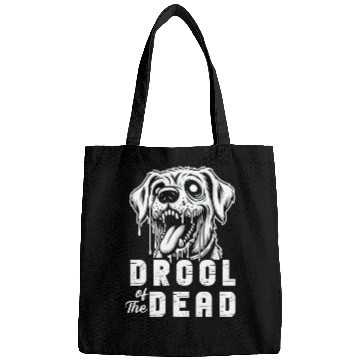 Discover Horror Dog Halloween Spooky Dog Lover Gothic Dog Bags
