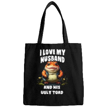Discover I love my husband and her ugly toad Herpetologist Bags