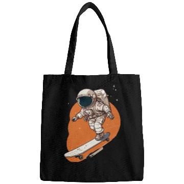 Discover skateboarding astronaut Bags
