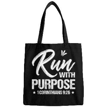Discover Run With Purpose Bible Verse Bags