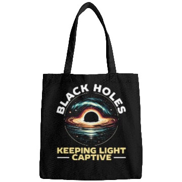 Discover Black Hole Space Universe Astronomy Astronomer Bags