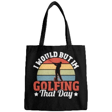 Discover Golf Course Golfers Funny Golf Bags