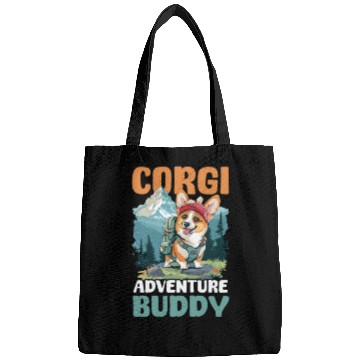 Discover Corgi Mom Dad Corgi Adventure Buddy Bags