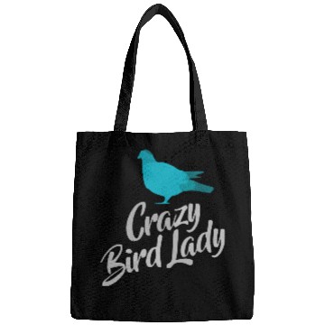 Discover Crazy Bird Lady Bags