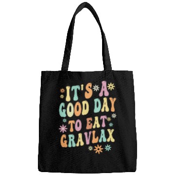 Discover Gravlax Lover Saying Bags