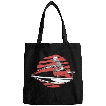 Discover Skeleton Jet Ski Rider Jet Ski Racer Bags