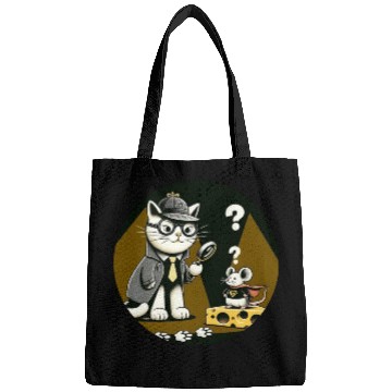 Discover Detective Cat and Superhero Mouse Adventure Bags