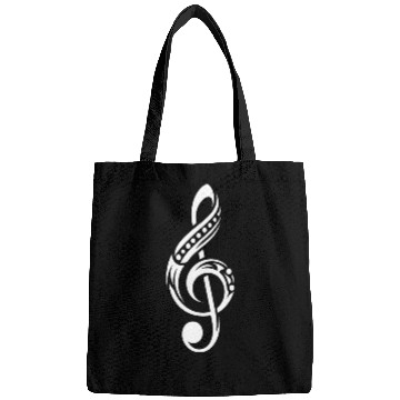 Discover Clef Cool Tattoo Music Tribal Style Bags