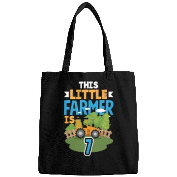 Discover 7th Birthday Tractor 7 Years Birthday Boy Bags