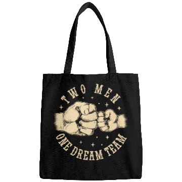 Discover Father and son bump fists Bags