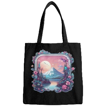 Discover Landscape Silver mountain who loves landscape Bags