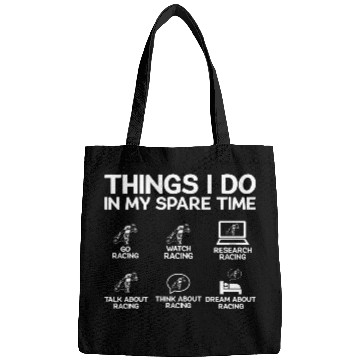 Discover Flat Track Funny Motorcycle Racing Bags