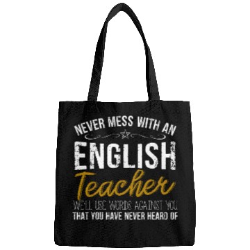 Discover Never Mess With An English Teacher Gift Bags