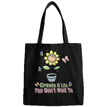Discover Beautiful Sunflower with a Butterflies and a Bees Bags