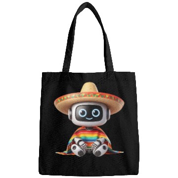 Discover Cinco de Mayo Robot Fiesta Bags
