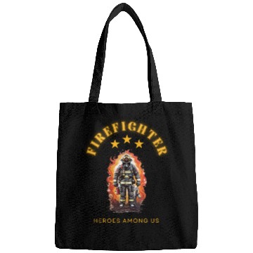 Discover Firefighter Heroes Among Us Bags