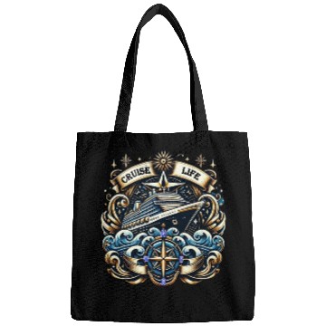 Discover Living the Cruise Life Bags