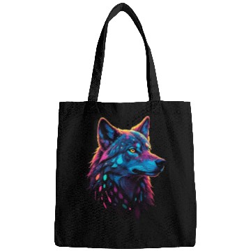 Discover colorfull wolf Bags