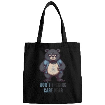 Discover Don't F*cking Care Bear Bags