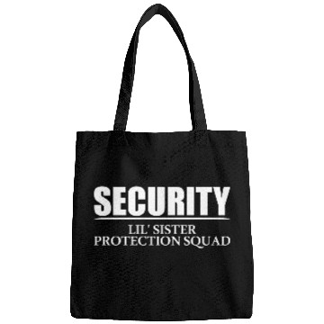 Discover Security Lil' Sister Protection Squad Big Brother Bags
