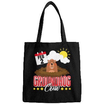 Discover Groundhog Bags, Groundhog Crew Predicting Spring