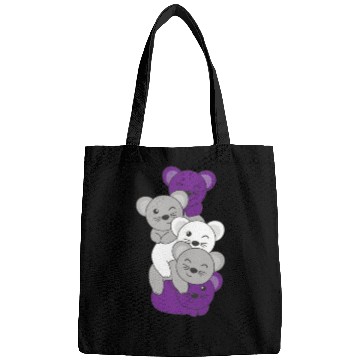 Discover Graysexual Flag Pride Lgbtq Cute Mouse Bags