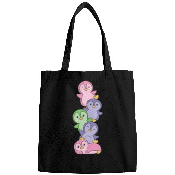 Discover Trigender Flag Pride Lgbtq Cute Penguin Bags