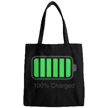 Discover 100% charged and 2% Battery low couple Bags