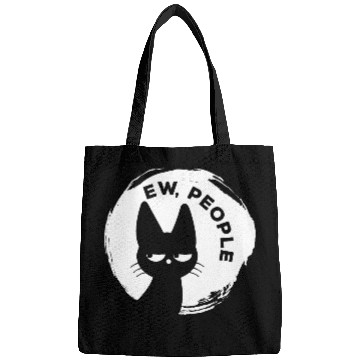 Discover Funny Cat - Ew People Bags